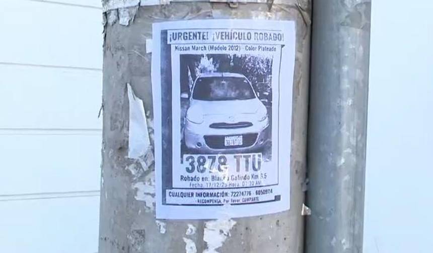 Buscan vehículo que atracadores arrebataron a un taxista, se presume que los atacantes son extranjeros