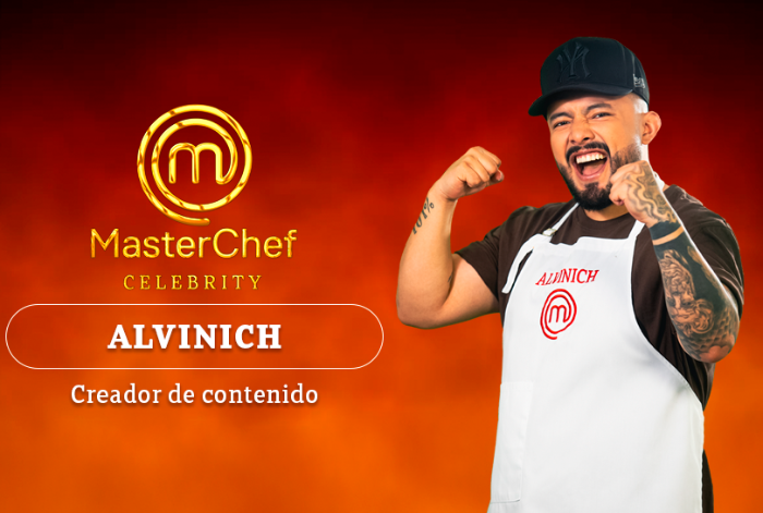 Alvinich se pone el delantal de MasterChef Celebrity para ser parte de la competencia 