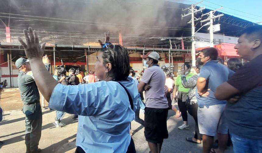 Lara pide al Gobierno no abandonar a los comerciantes de Barrio Lindo; Paz anuncia “acciones de respaldo”