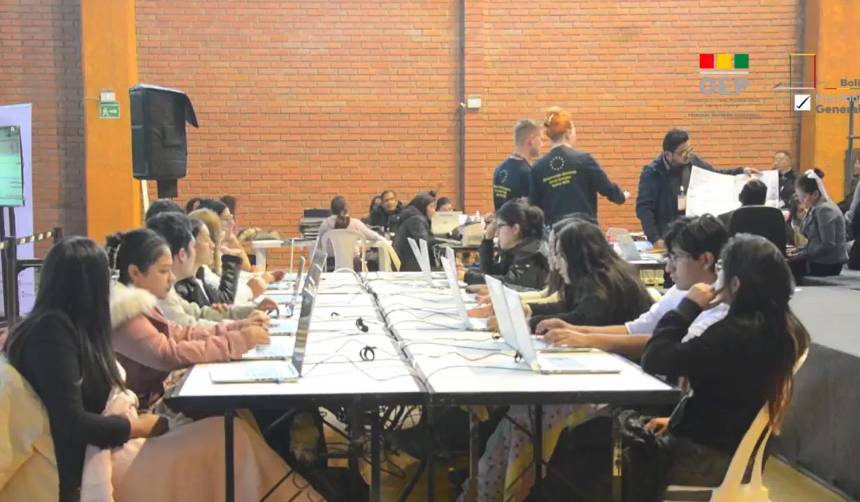 Elecciones: Chuquisaca es el cuarto departamento que concluye el cómputo de actas