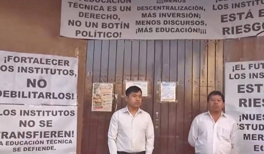 Institutos tecnológicos rechazan el traslado de su administración a la Gobernación; advierten que no tiene presupuesto