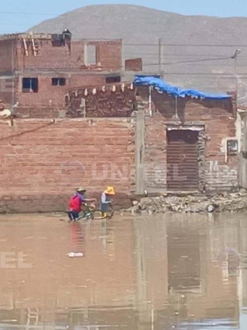 Niños sufren las consecuencias del Cambio Climático. 