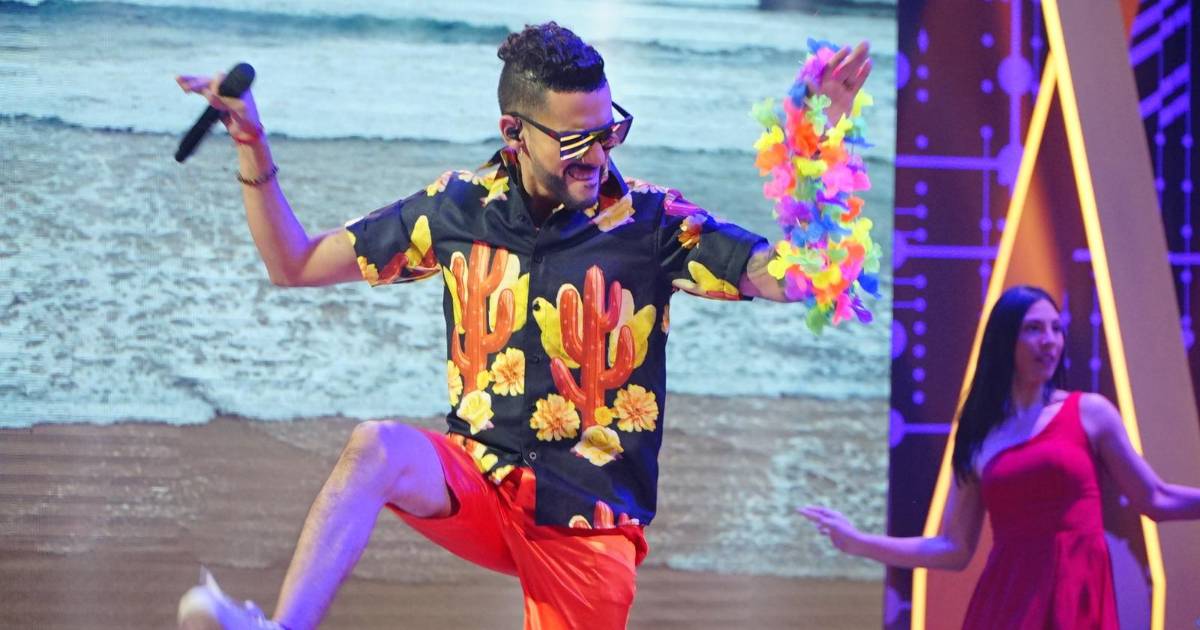 Increíble show del imitador de Bad Bunny en la segunda gala de la semana