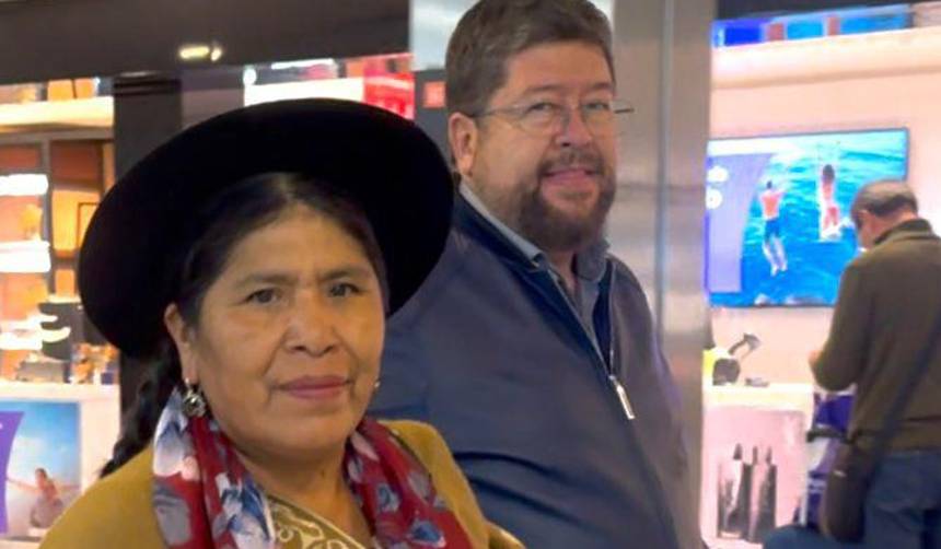 Doria Medina llega a Argentina, donde está la mayor comunidad de bolivianos en el exterior