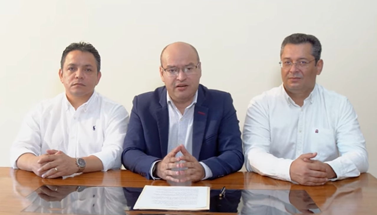 Bazán, Egüez y Montero se alejan de Creemos y de Luis Fernando Camacho