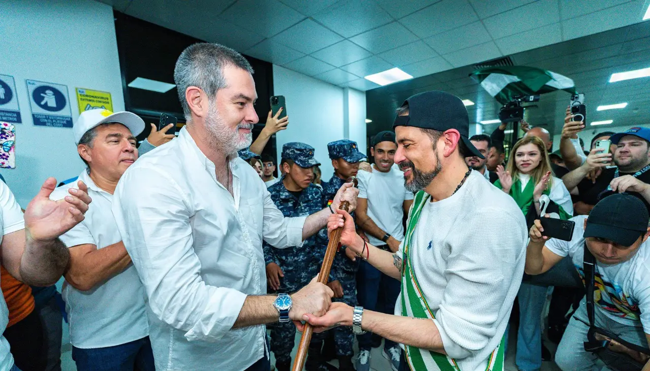 Tras su primer fin se semana en Santa Cruz, Camacho se alista para cambios en su gabinete