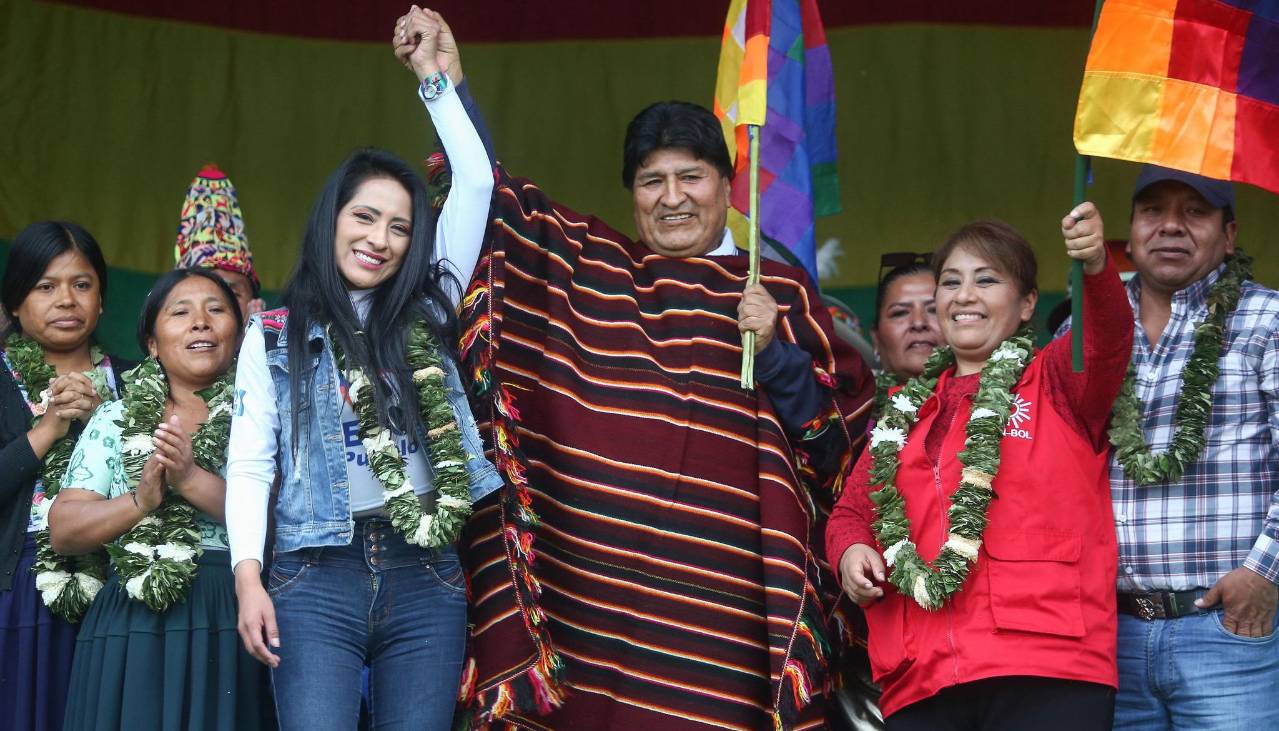 Ruth Nina: “Si en las papeletas no se encuentra Evo Morales, no va a haber elecciones”