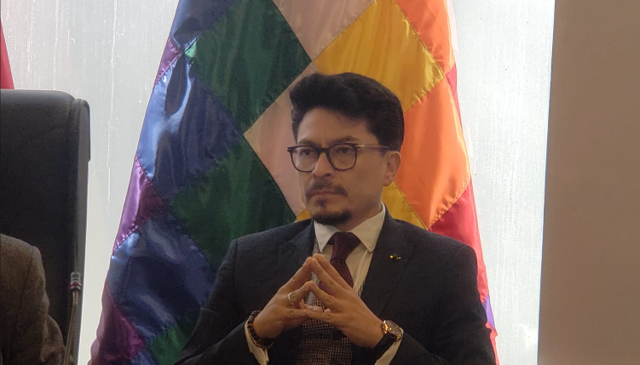 Canciller Aramayo comparece ante el Legislativo ante la falta de designación de embajadores 