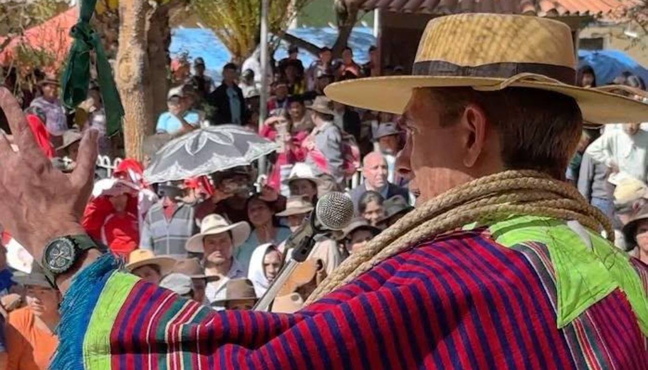 Paz llega a la Casa de la Libertad y se instala la reunión con los gobernadores por el modelo 50-50