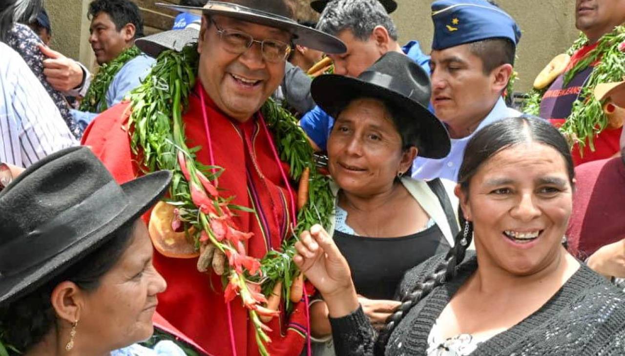 Luis Arce: “Las amas de casa van a sonreír cuando vayan a los mercados y vean que los precios están mejor”