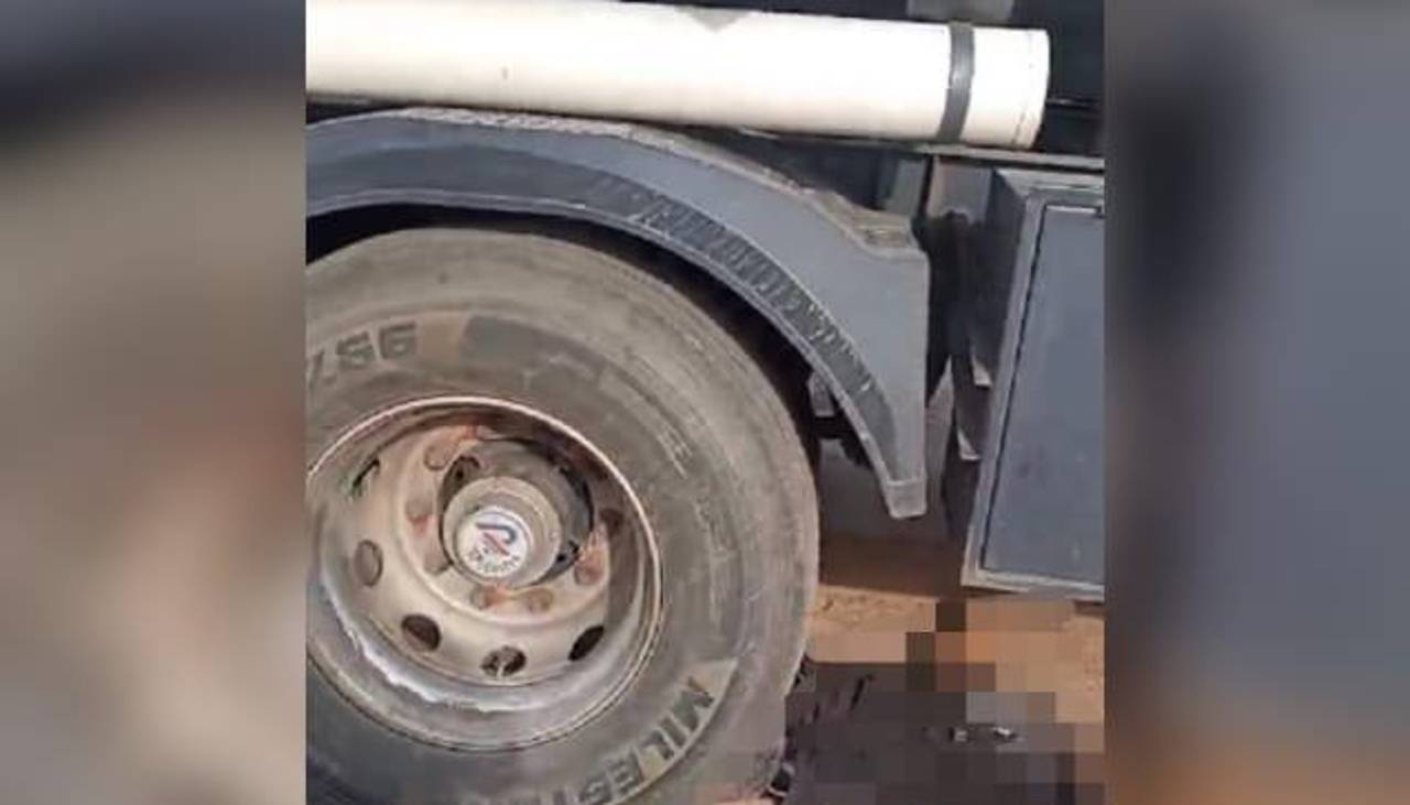 Una cisterna pasa por encima de un hombre y le destruye el cráneo en la zona de la refinería de Santa Cruz