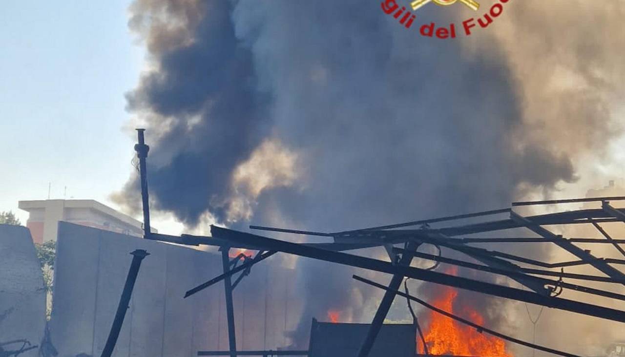 Una treintena de heridos por la violenta explosión de una gasolinera en Roma