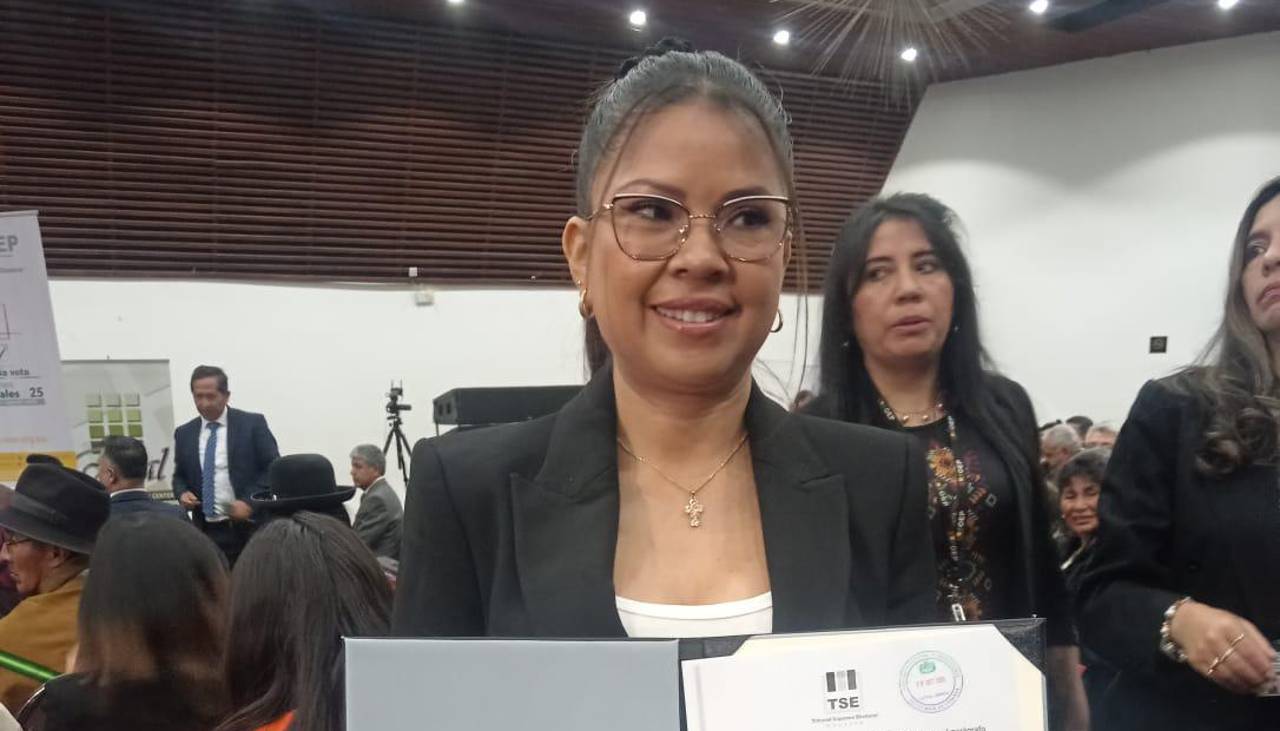 Diputados: Esposa de Lara votó en rechazo al crédito de $us 100 millones del Japón