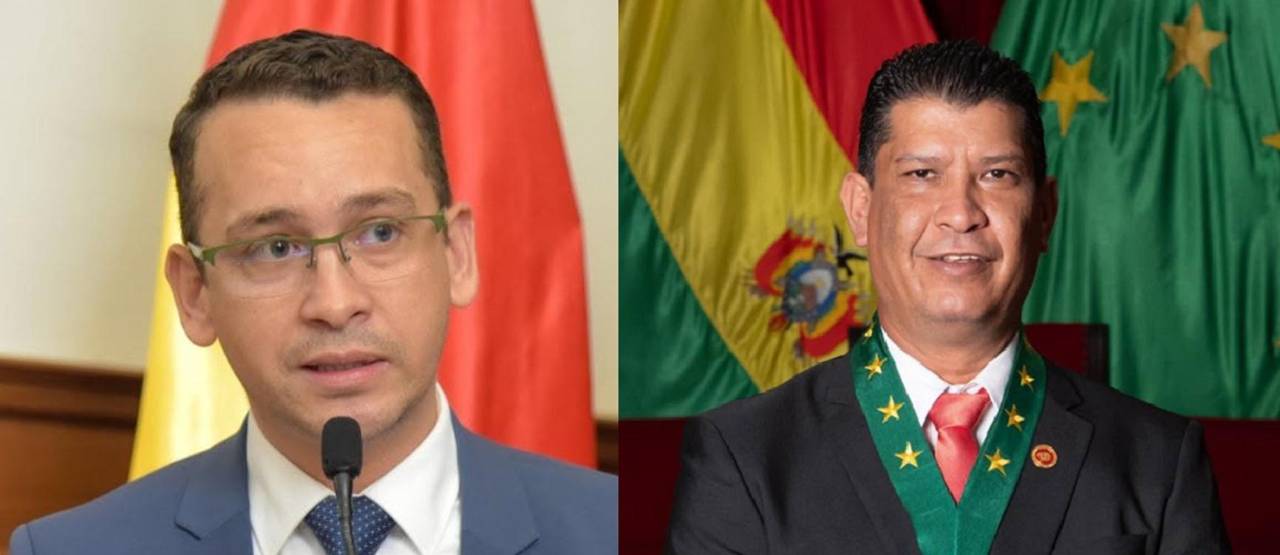Nuevo cruce en redes entre el presidente del TSJ y un vocal de Beni
