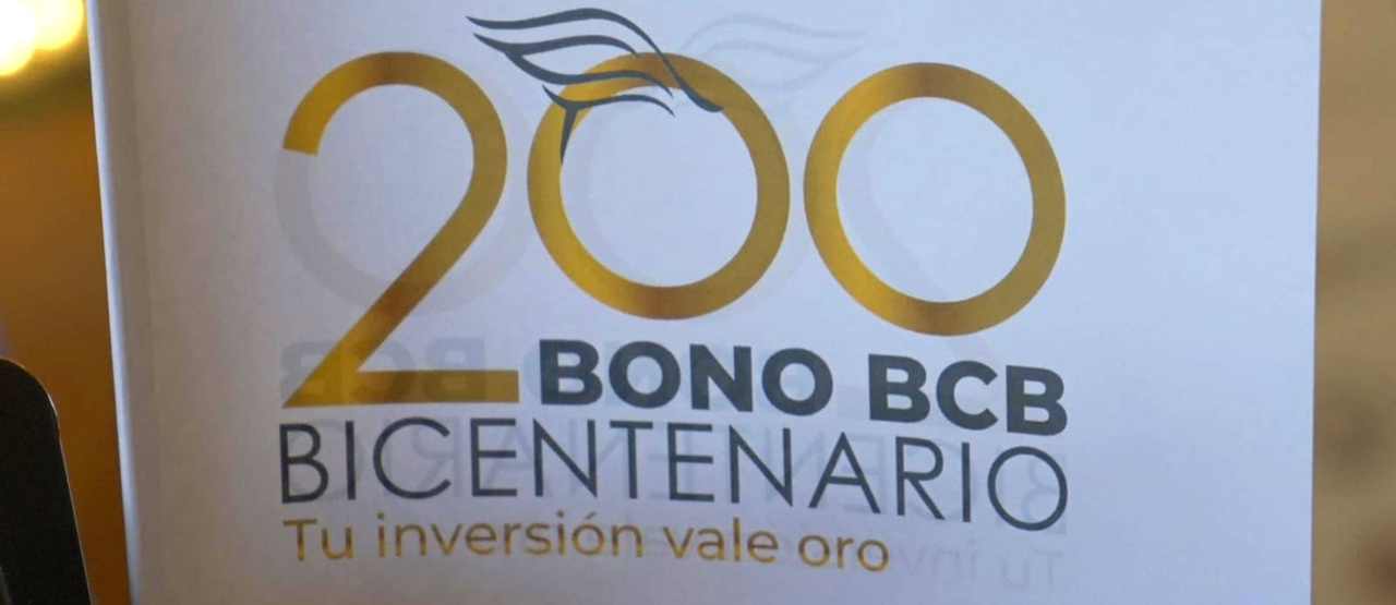 BCB lanza ‘Bono del Bicentenario’ en bolivianos con tasa fija del 9,75% y una variable indexada al oro