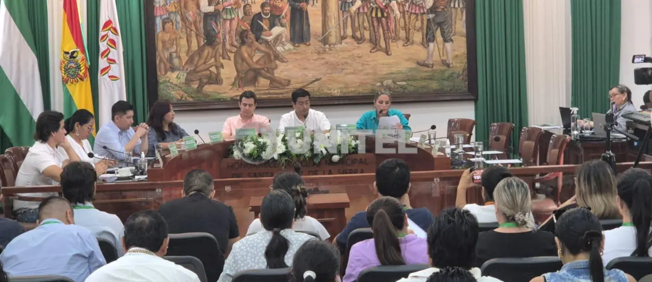 Concejo de Santa Cruz de la Sierra elige comisiones en una sesión con nueva directiva y sin incidentes