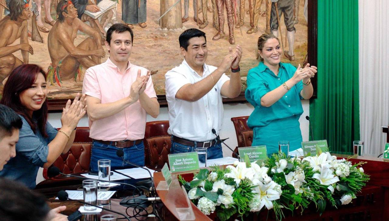 Sala Constitucional dice que directiva del Concejo cruceño, con Alcocer y Mucarzel, es legal, según legisladores municipales