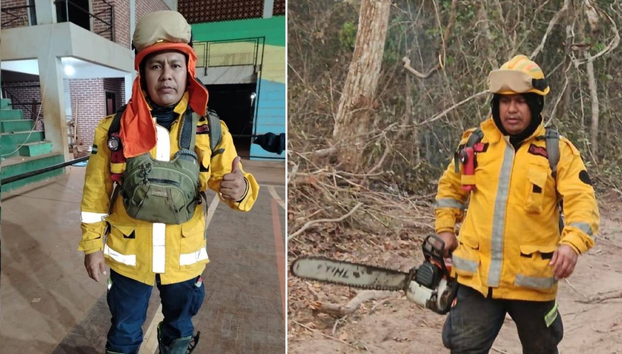 Santa Cruz: Bombero lucha por su vida tras grave accidente de tránsito