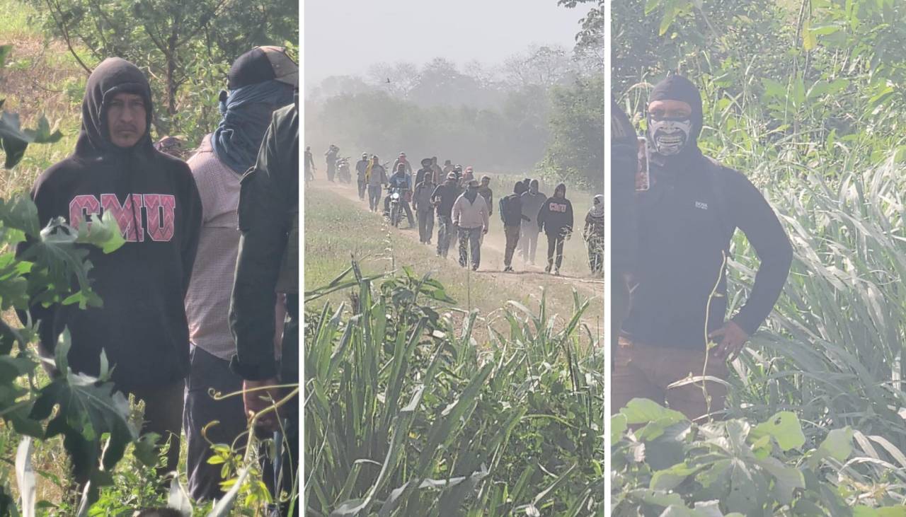 Agentes del DACI identifican y fotografían al presunto cabecilla de avasalladores de Guarayos