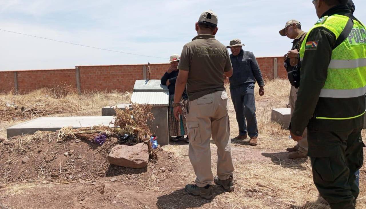 A la cárcel el sindicado de matar a golpes y enterrar a su pareja en Tiwanaku