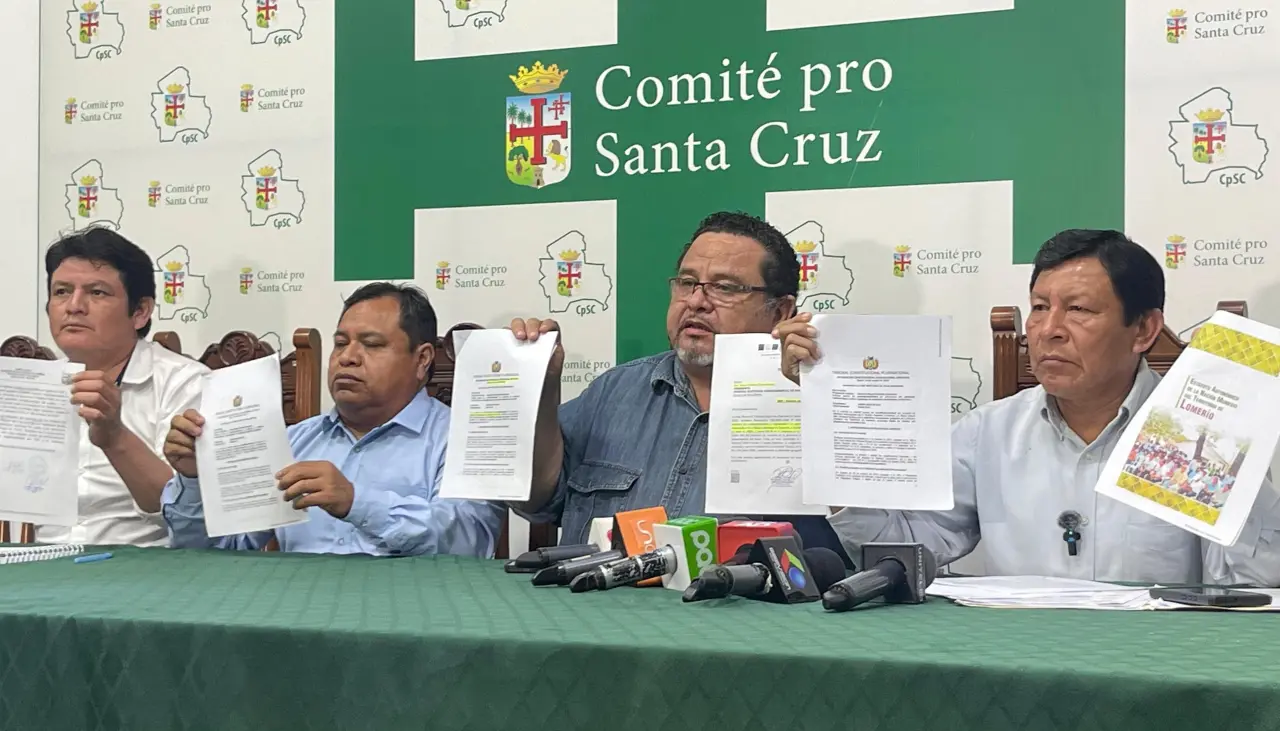 San Antonio de Lomerío: Anuncian paro cívico y afirman que se pretende convertir al municipio en autonomía indígena