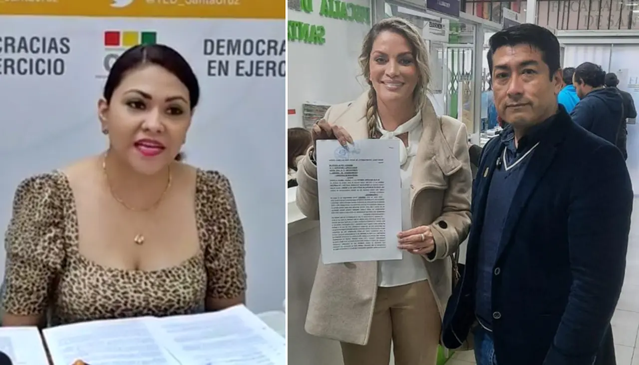 Santa Cruz: Presidenta del TED dice que asumirá defensa ante la denuncia de Alcocer y Mucarzel