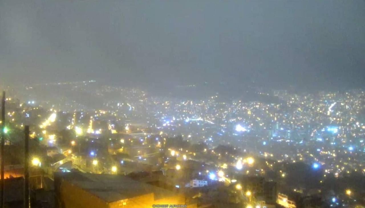 Llueve en La Paz y se espera un “incremento moderado del nivel en los ríos principales de la ciudad”