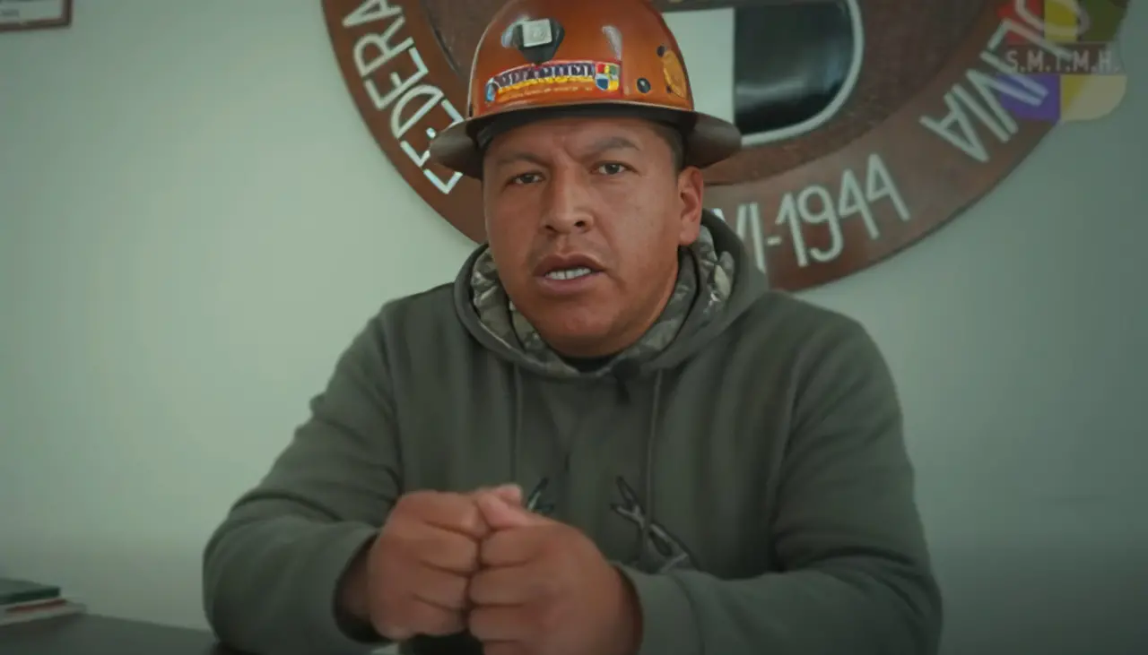 El dirigente minero Mario Argollo es el nuevo secretario ejecutivo de la COB