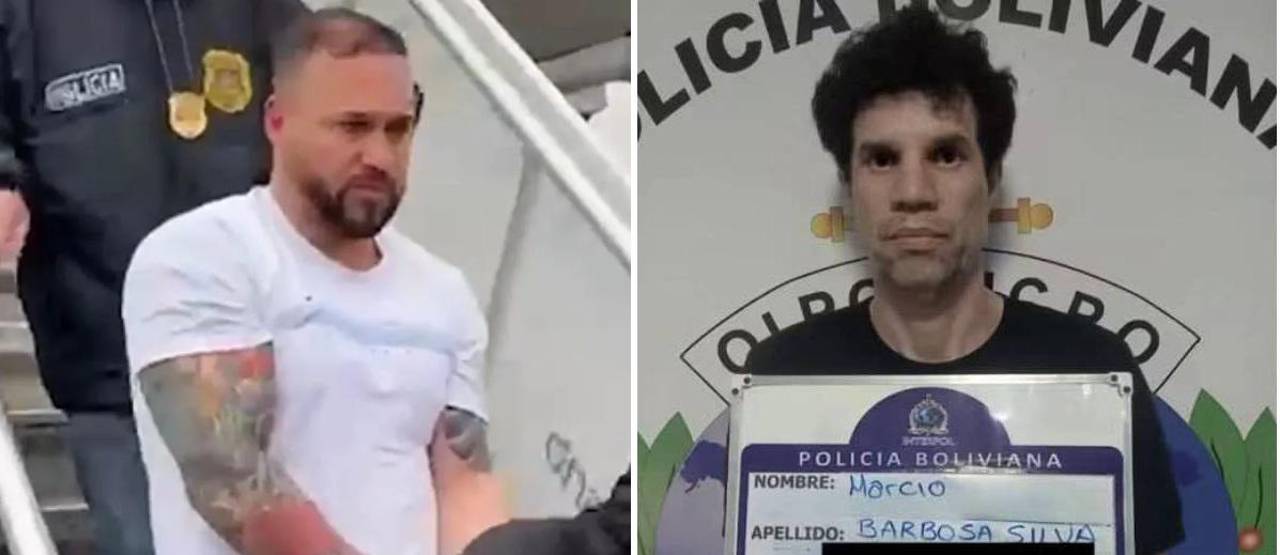 Así cayeron en Bolivia dos capos del PCC brasileño: Betinho y Beiço de Mula