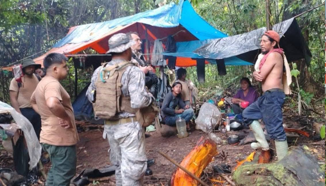 Cuatro campamentos mineros clandestinos fueron hallados en pleno Parque Madidi