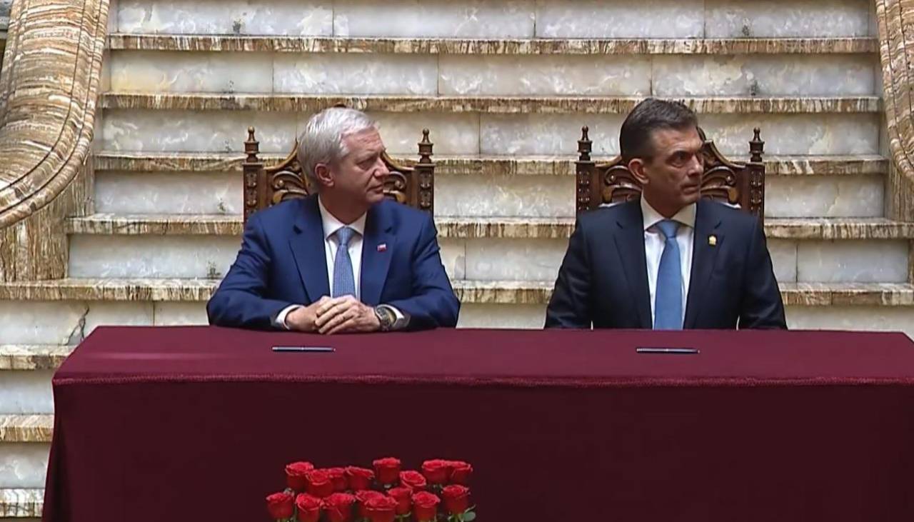 Kast y Paz brindan declaración en conjunto tras reunión en Palacio Quemado