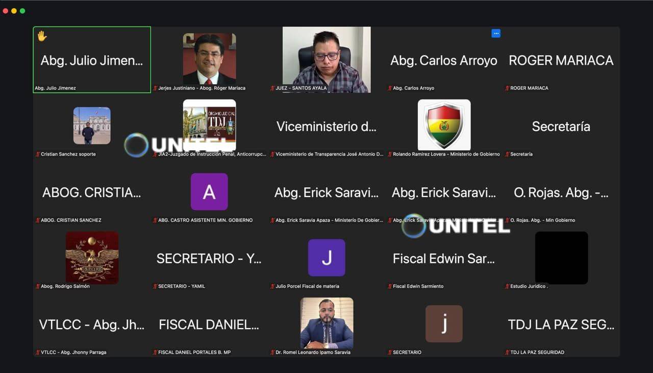 Mariaca es puesto ante un juez de nuevo desde celdas de la Felcn, esta vez por legitimación de ganancias ilícitas