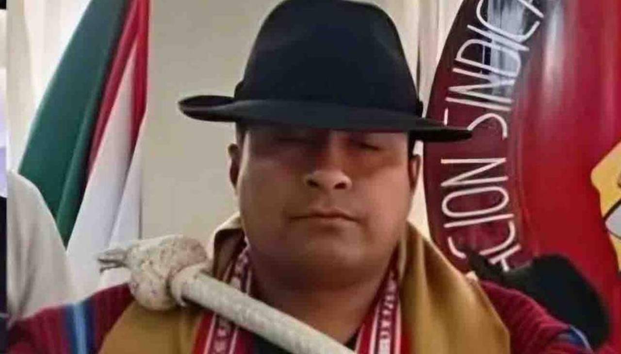 Dirigente David Quispe aguarda audiencia tras ser aprehendido por los 53 días de bloqueo