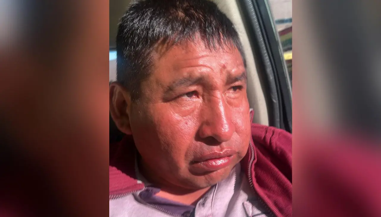 Aprehenden al dirigente evista Ponciano Santos tras la llegada de la marcha a La Paz, según ministro