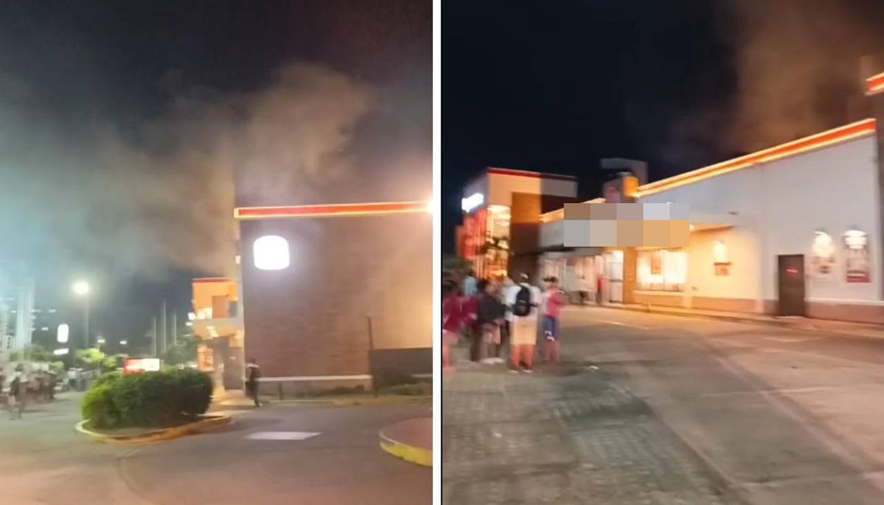 Santa Cruz: Reportan incendio en un restaurante cerca de El Cristo
