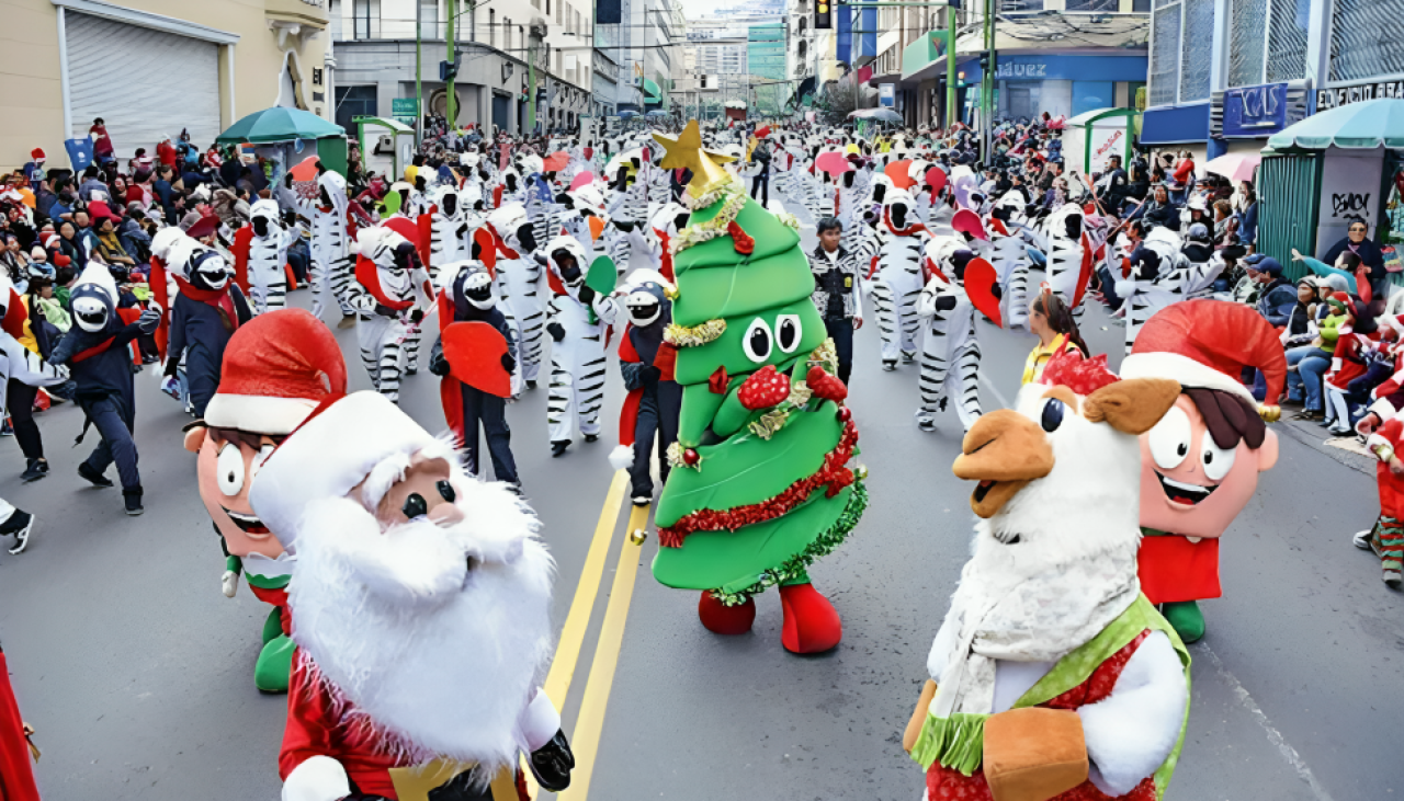 La Paz: Estos son los horarios y las vías que estarán cerradas este sábado por el desfile navideño