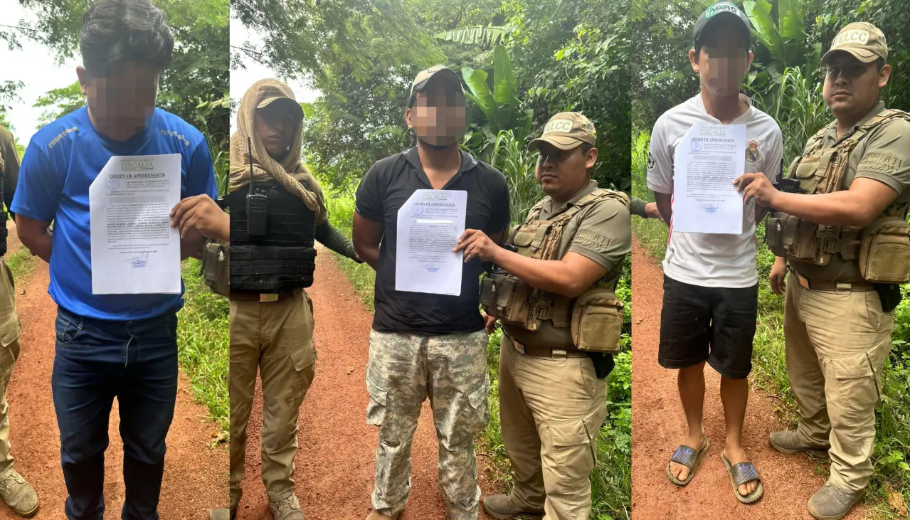 Policía aprehende a tres personas vinculadas en el asesinato de un hombre en Piso Firme 