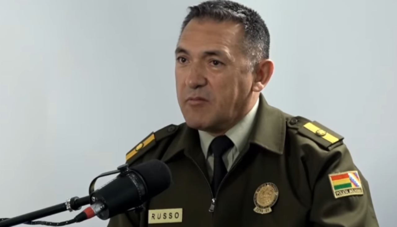 ¿Quién es Augusto Juan Russo Sandoval, el nuevo comandante de la Policía Boliviana?