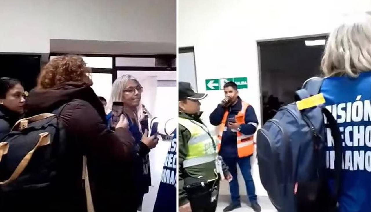 Delegación de políticos y activistas argentinos que respaldan a movilizados no pudo ingresar a La Paz