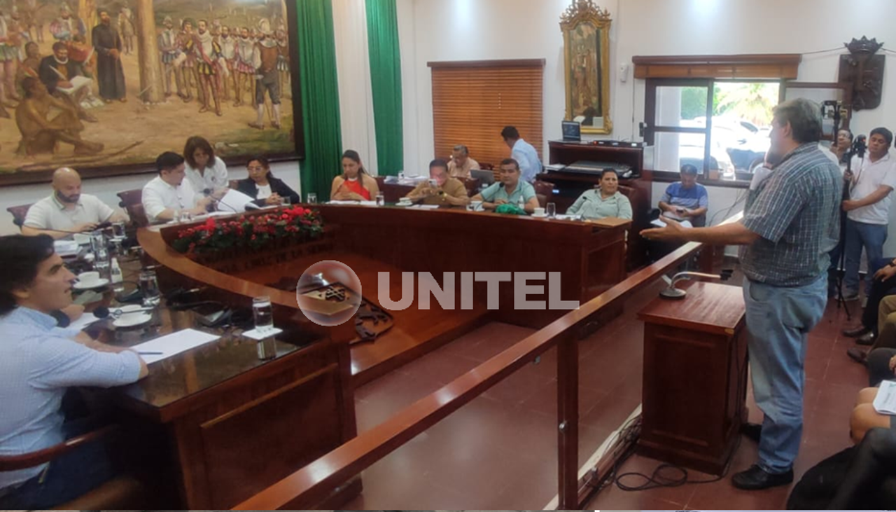 Concejo cruceño instala sesión para analizar tarifa transitoria para el transporte urbano