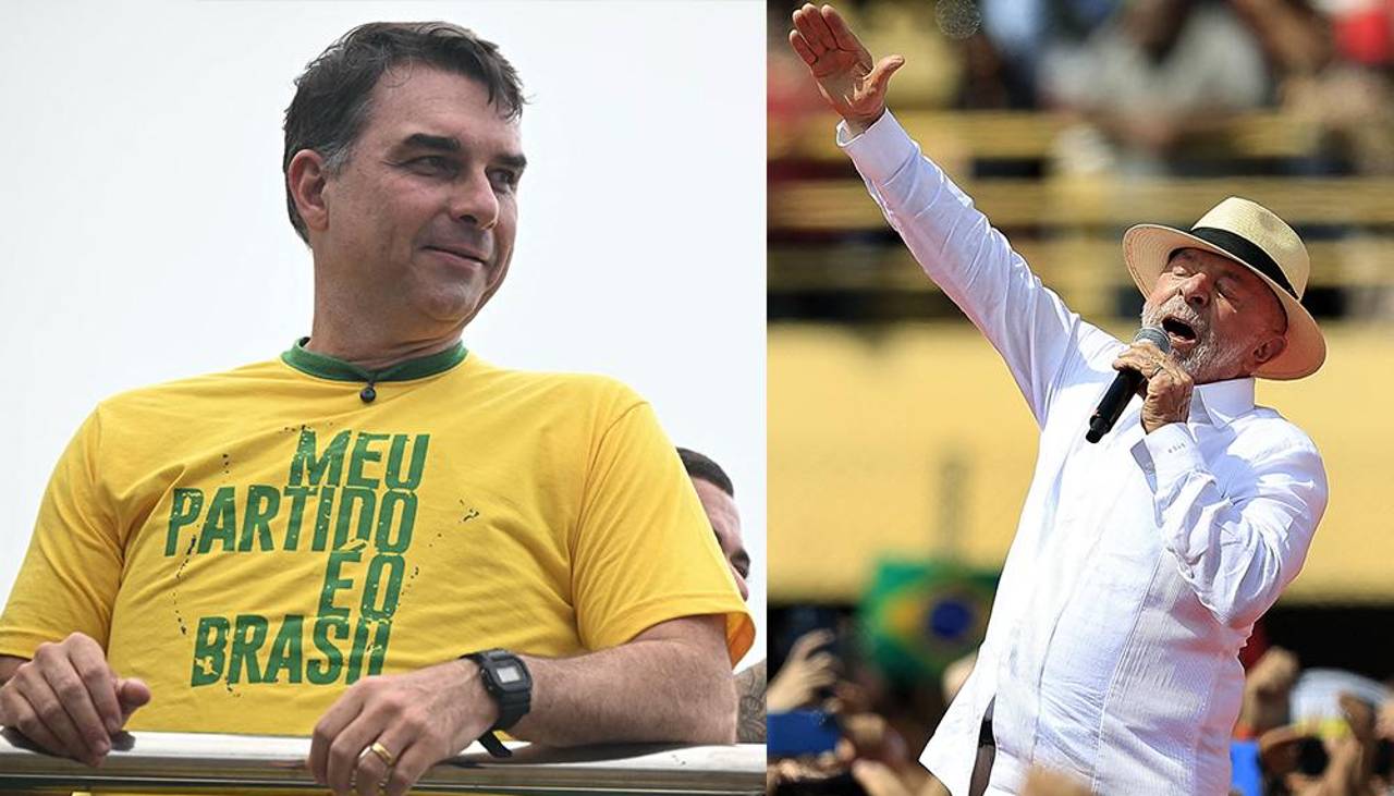 Flávio Bolsonaro y Lula da Silva abren la campaña en sus cunas políticas con foco en la seguridad