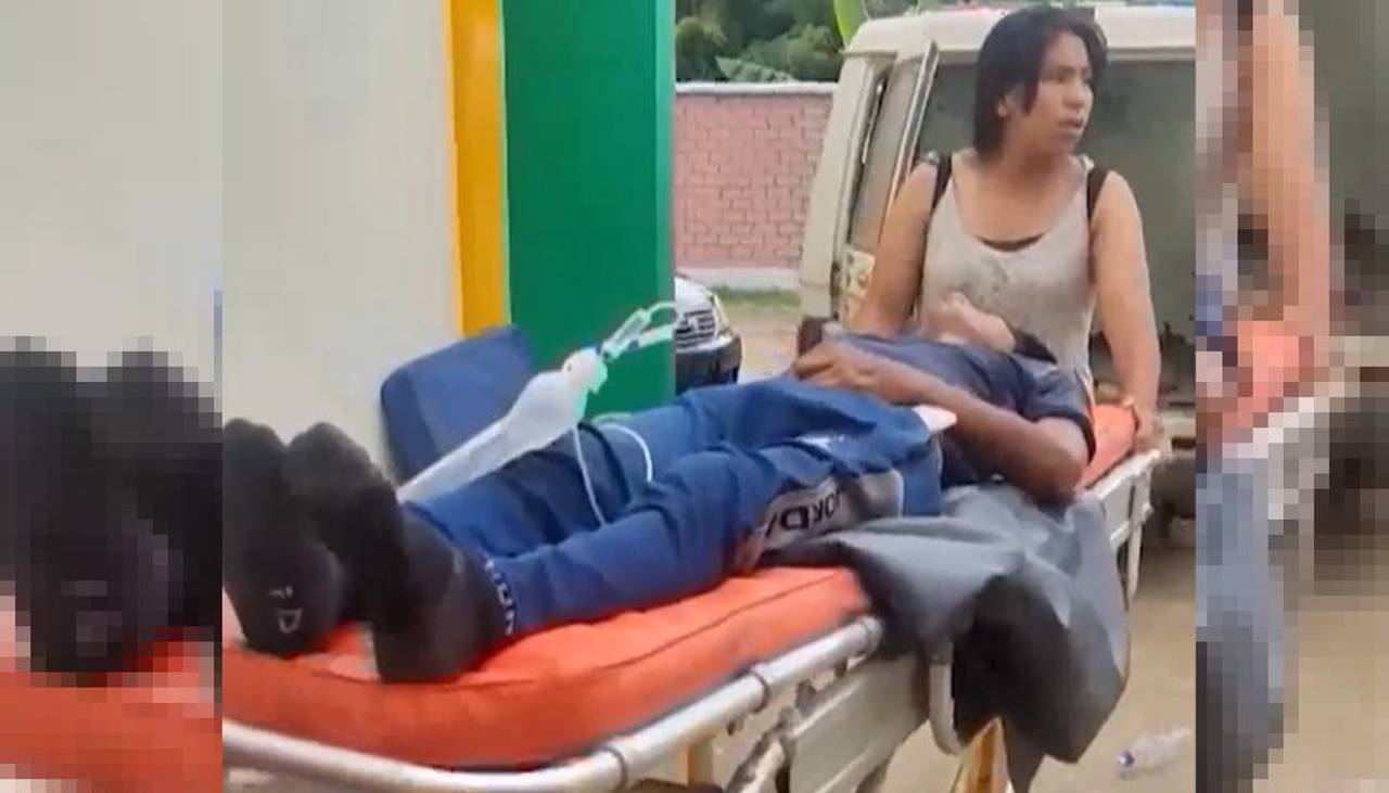 Hombre queda en estado crítico tras embarrancarse en su moto, su familia debe Bs 15.000 a la clínica y él necesita una cirugía
