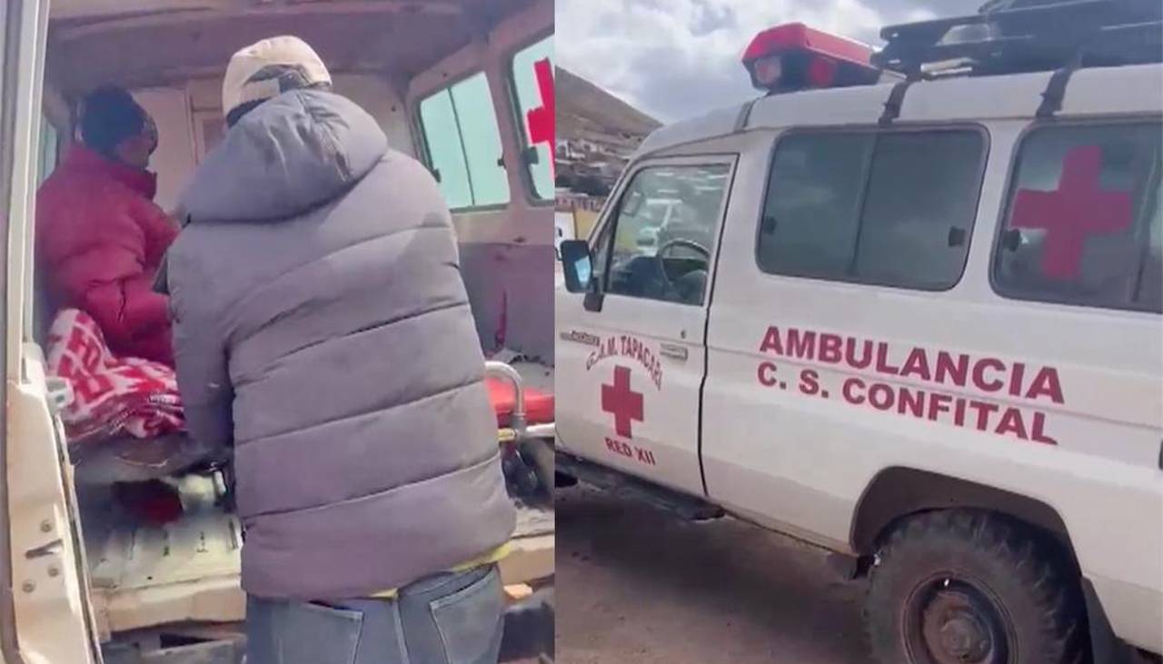 No resistieron más: Choferes son evacuados a centros de salud tras 30 días varados en bloqueos