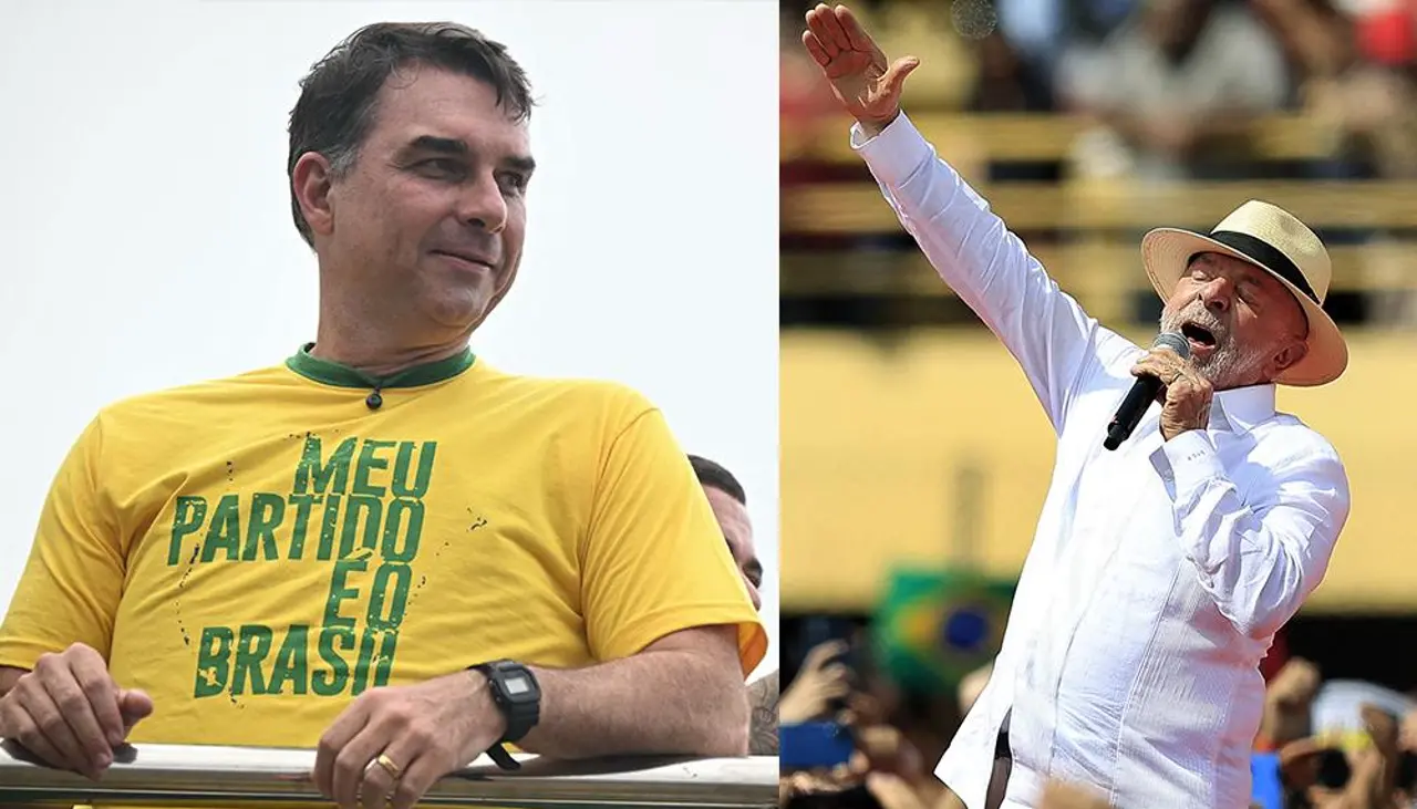 Flávio Bolsonaro y Lula abren la campaña en sus cunas políticas con foco en la seguridad