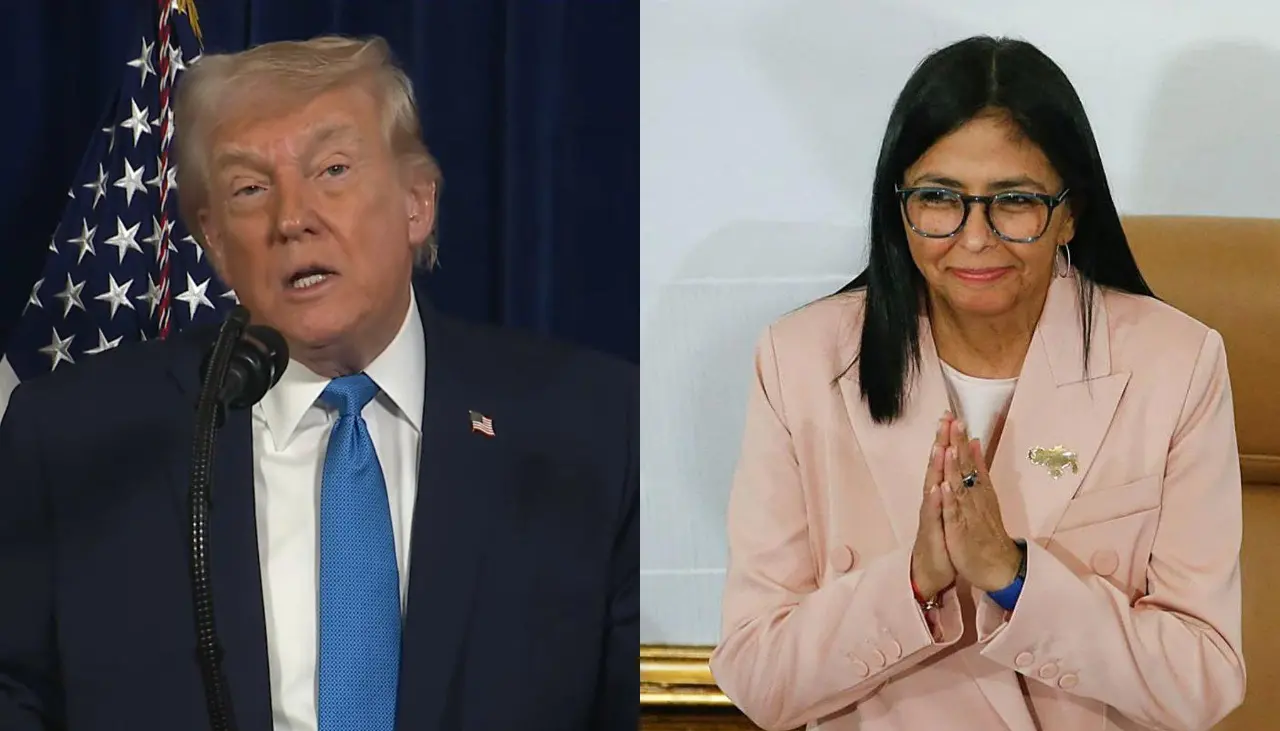 La presidenta interina de Venezuela pagará “un precio muy alto” si “no hace lo correcto”, dice Trump