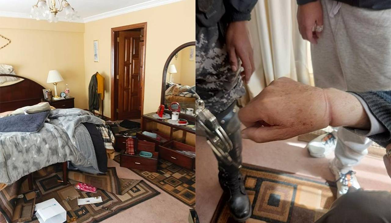Adulto mayor es maniatado y amenazado con un arma por ladrones a los que sorprendió dentro de su casa robando