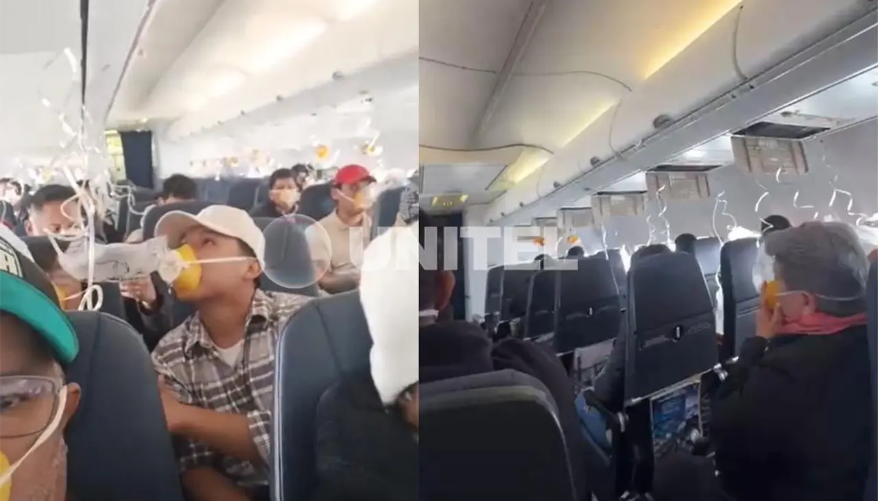 Video: Pasajeros vivieron momentos de pánico durante incidente en pleno vuelo de BoA
