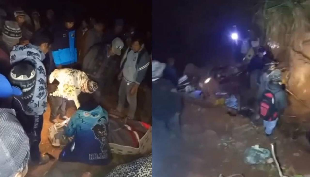 Buscan identificar a los heridos del embarrancamiento en La Paz, que dejó al menos siete fallecidos