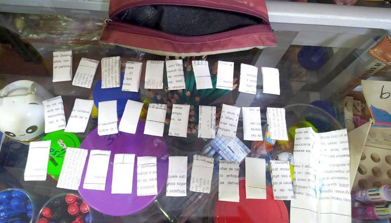 Intervienen una librería que vendía drogas; hay dos aprehendidos