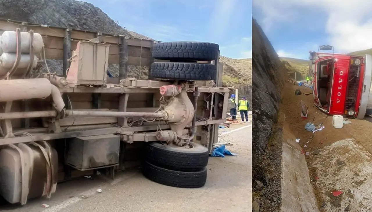 Siete heridos tras el vuelco de un camión, la deuda del hospital supera los Bs 200.000